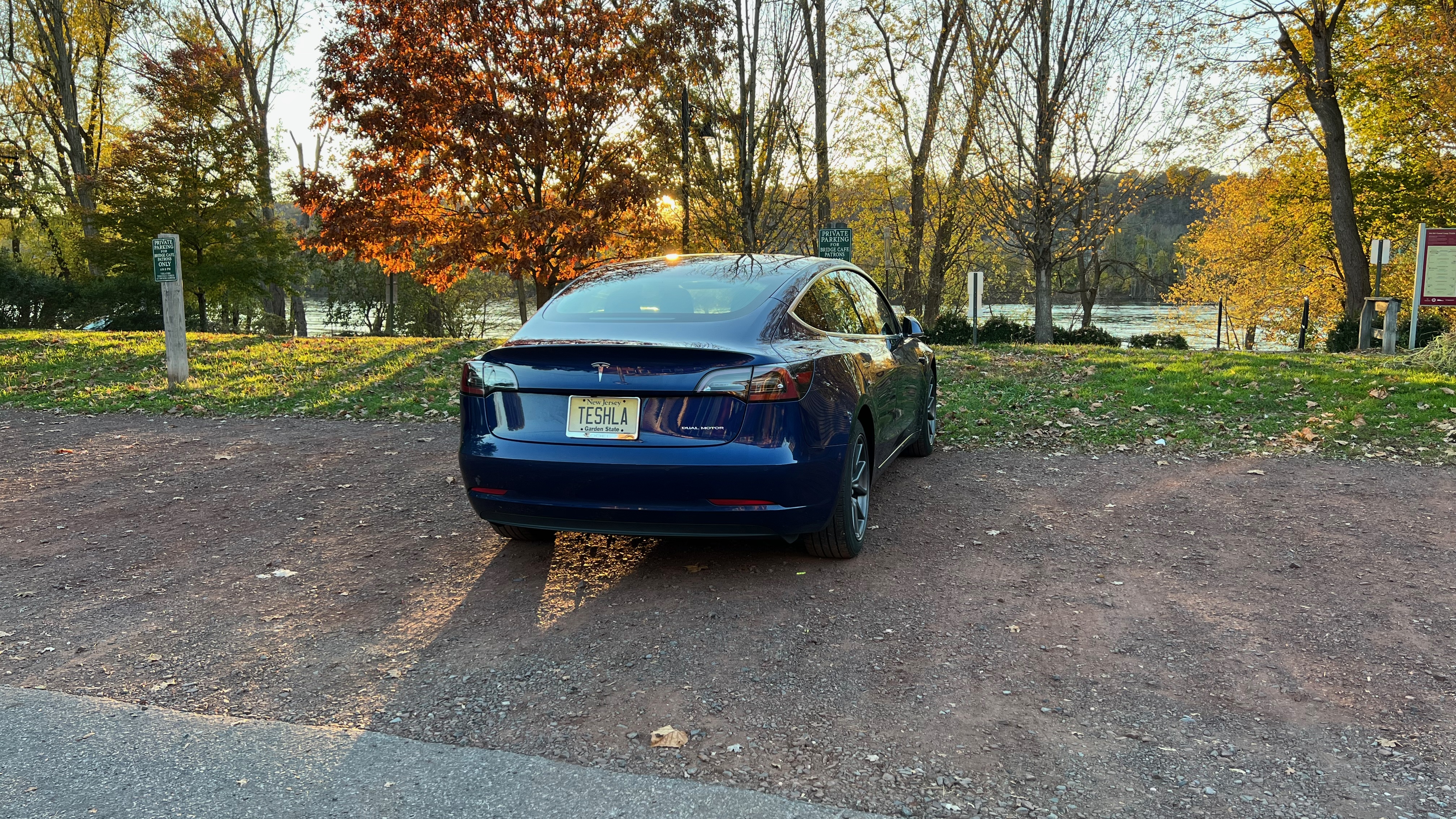 tesla autumn park