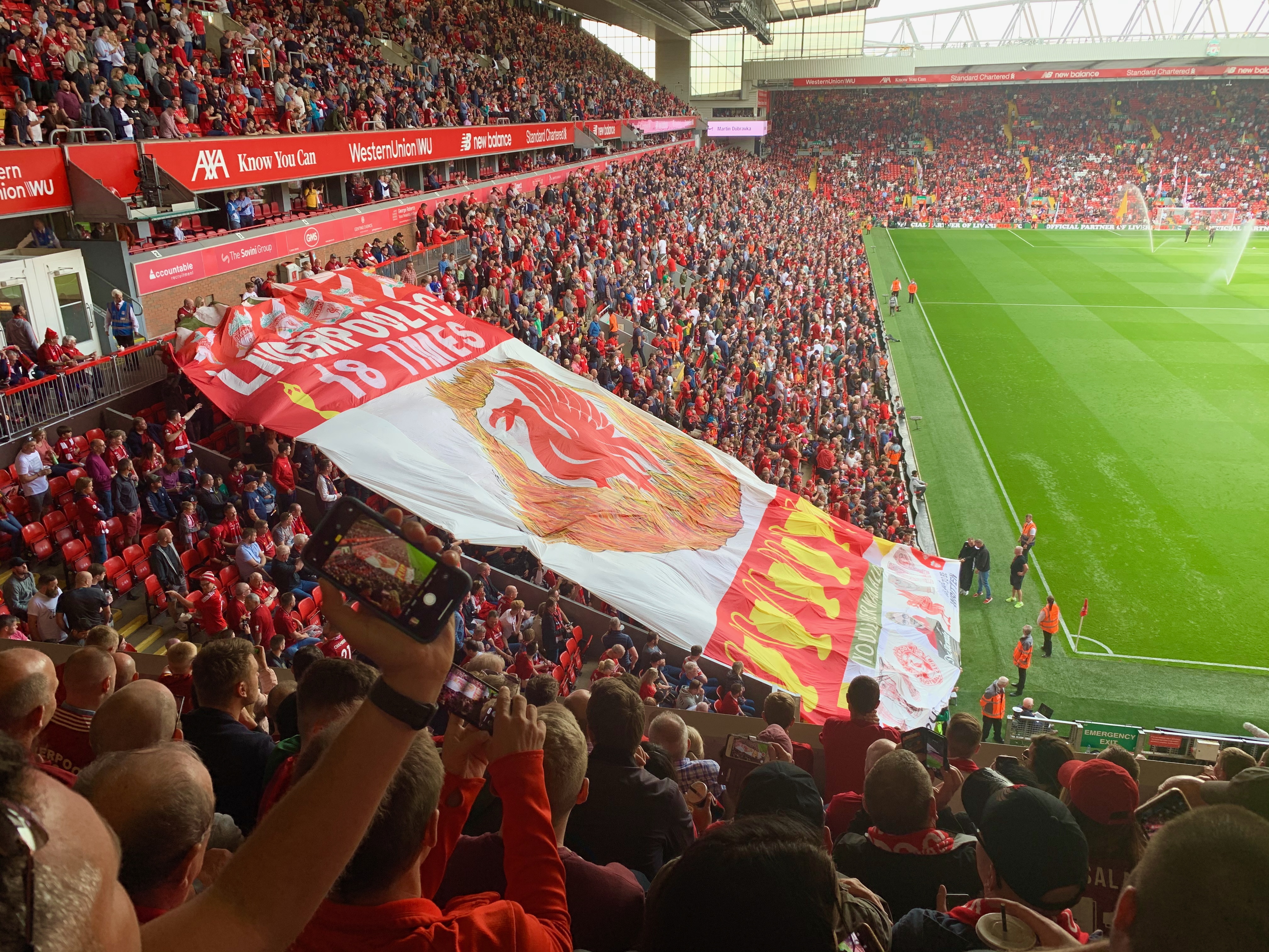 anfield liverpool tifo