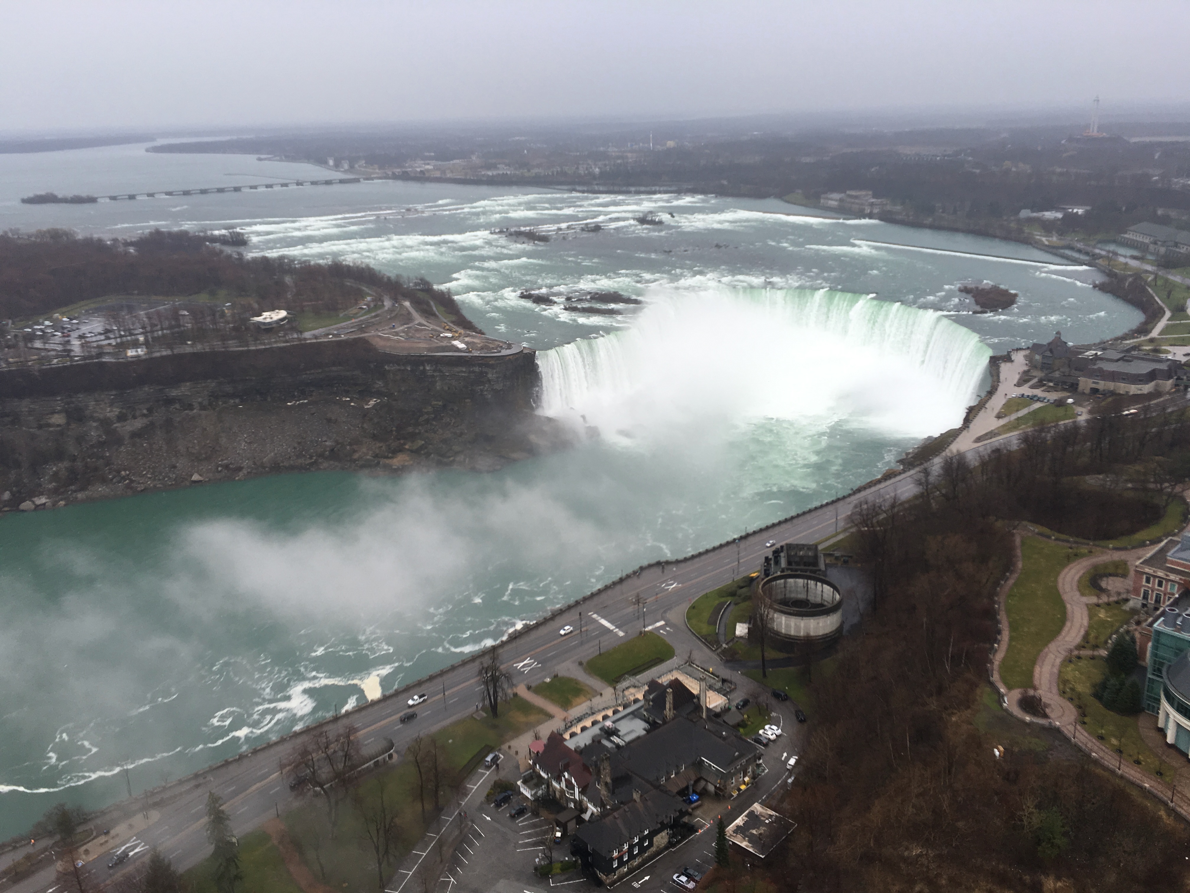 niagara falls aerial