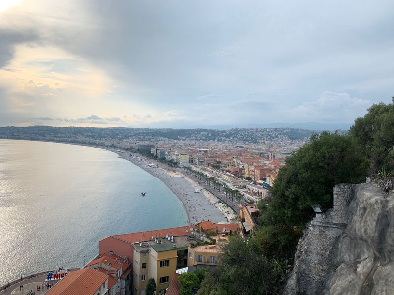nice bay panorama dusk