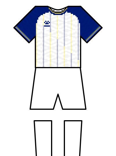 Bosnia & Herzegovina 2026 change kit — fan-drawn representation