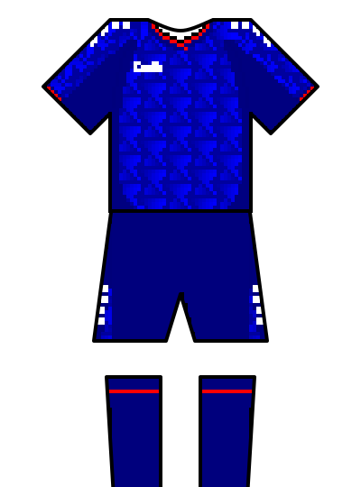Cape Verde 2026 home kit — fan-drawn representation