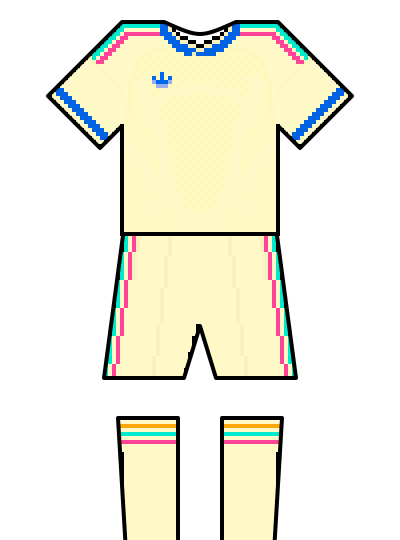 Curaçao 2026 change kit — fan-drawn representation