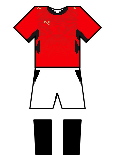 Egypt 2026 home kit — fan-drawn representation