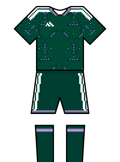 Saudi Arabia 2026 home kit — fan-drawn representation