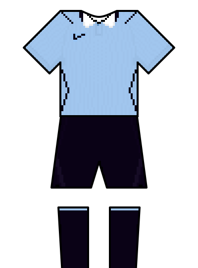 Uruguay 2026 home kit — fan-drawn representation